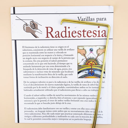 Varillas de Radiestesia