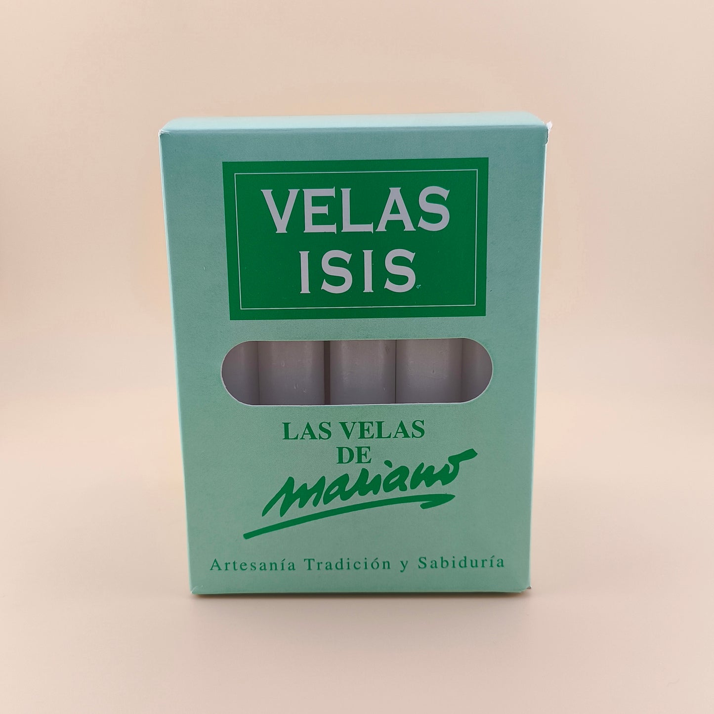 Caja Velas Isis Blanco